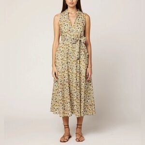 NWT 🧡 Cleobella Cheyenne Midi Dress in Vita Flora Size Small